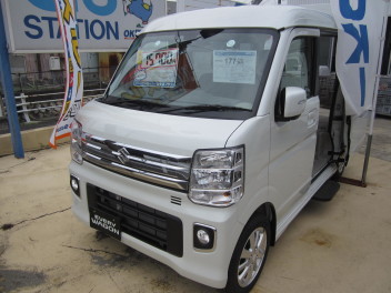展示車のエブリイワゴンご紹介！